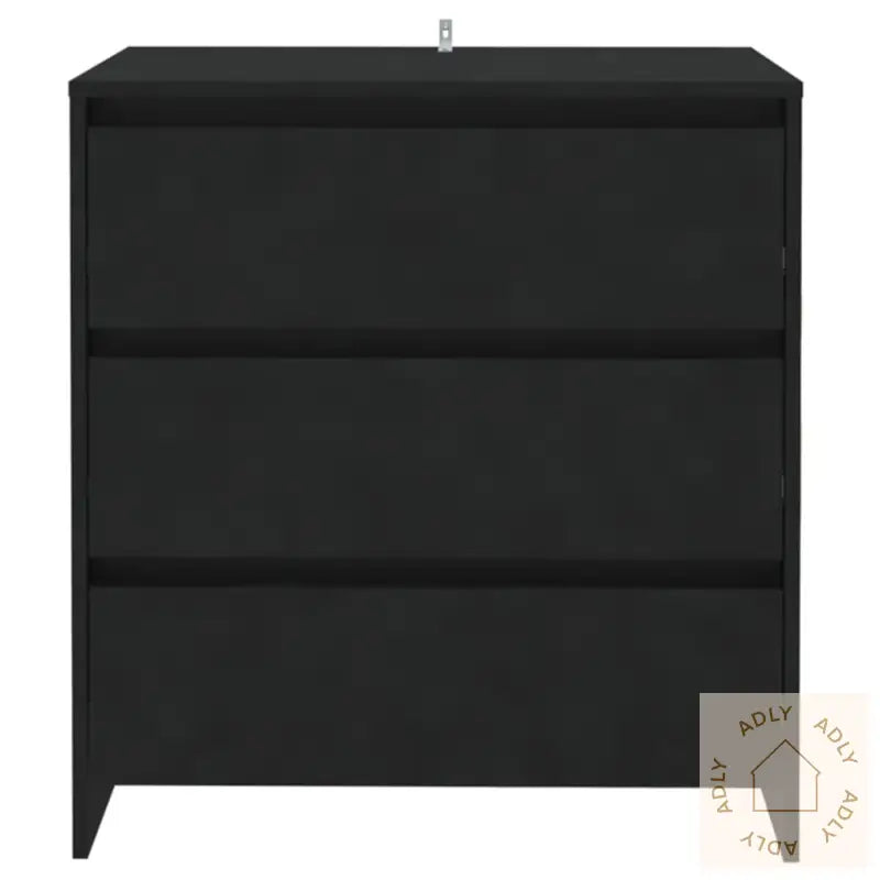 Skjenk Svart 70X41X75 Cm Konstruert Tre