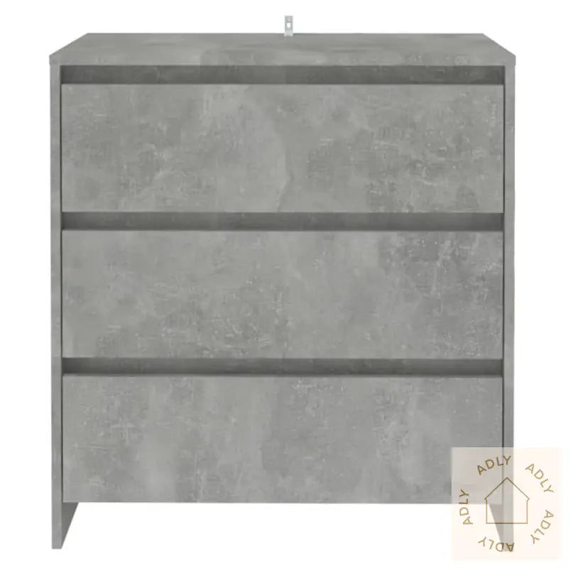Skjenk Betonggrå 70X41X75 Cm Konstruert Tre