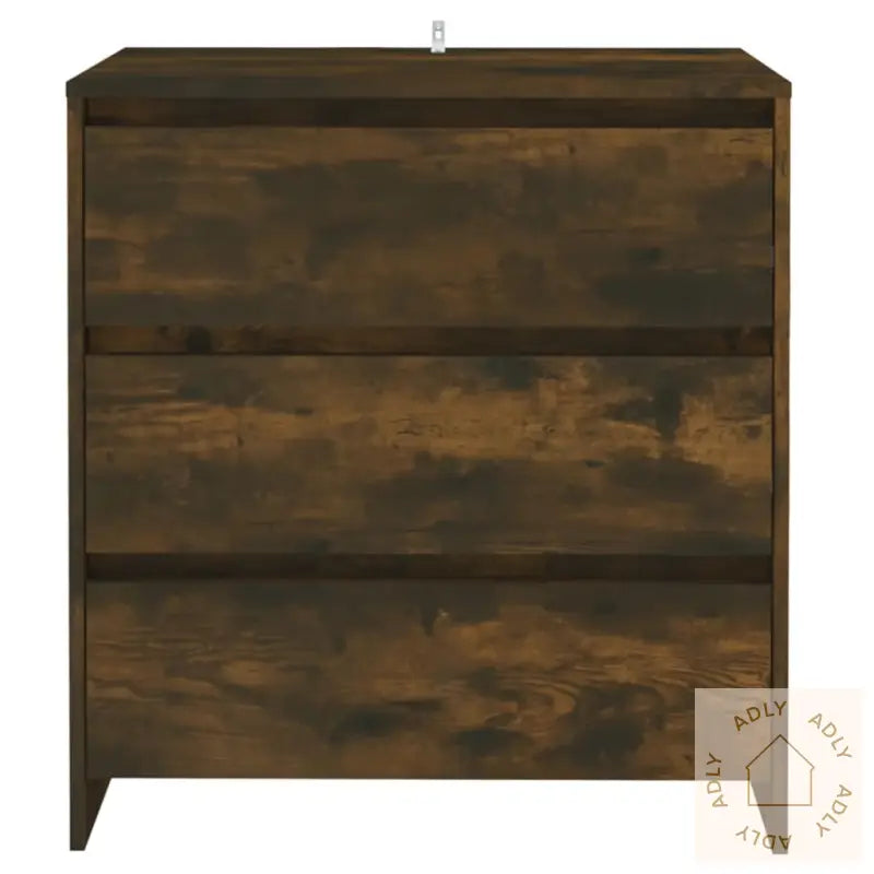 Skjenk Røkt Eik 70X41X75 Cm Konstruert Tre