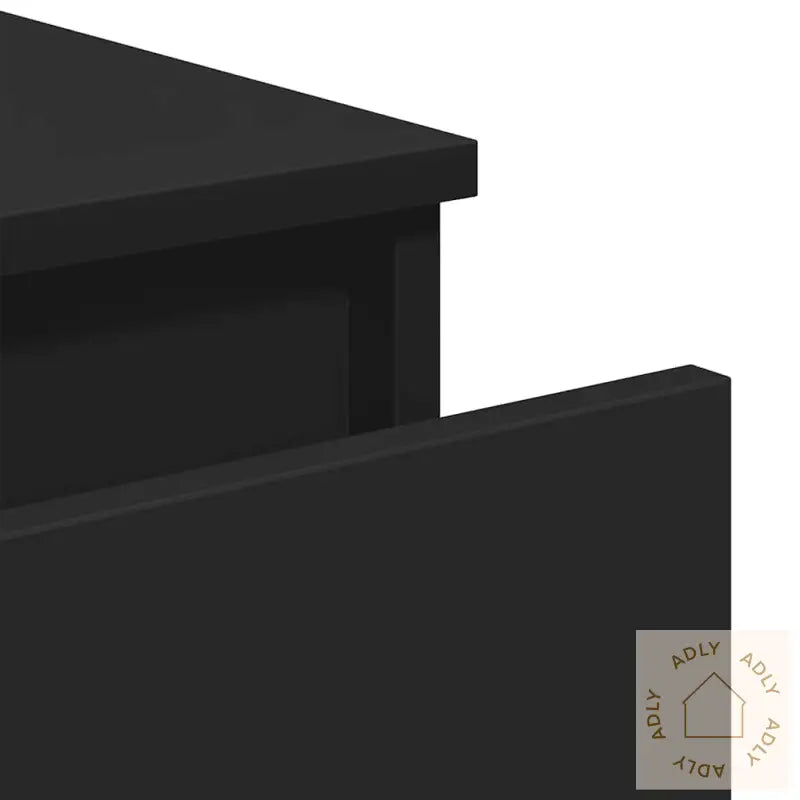 Skjenk Svart 60X35X76 Cm Konstruert Tre