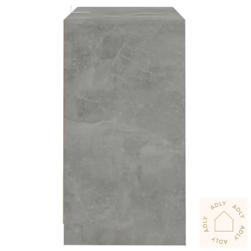 Skjenker 2 Stk Betonggrå 70X41X75 Cm Konstruert Tre