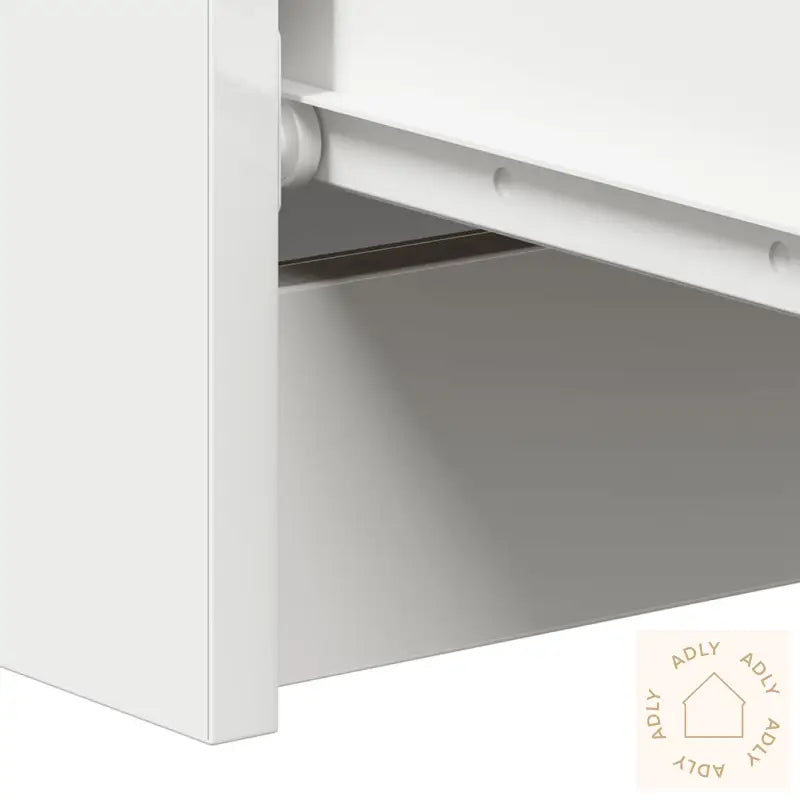 Skjenk Hvit 60X35X98,5 Cm Konstruert Tre