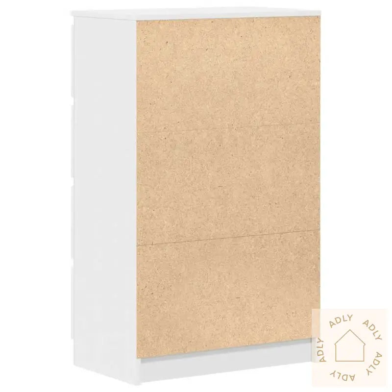 Skjenk Hvit 60X35X98,5 Cm Konstruert Tre