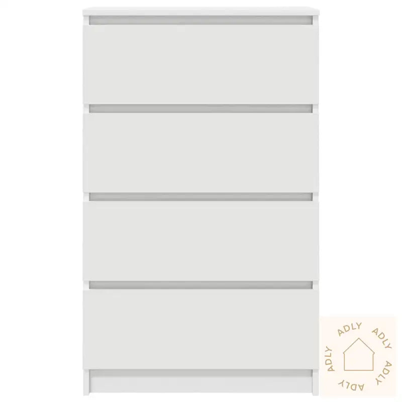 Skjenk Hvit 60X35X98,5 Cm Konstruert Tre
