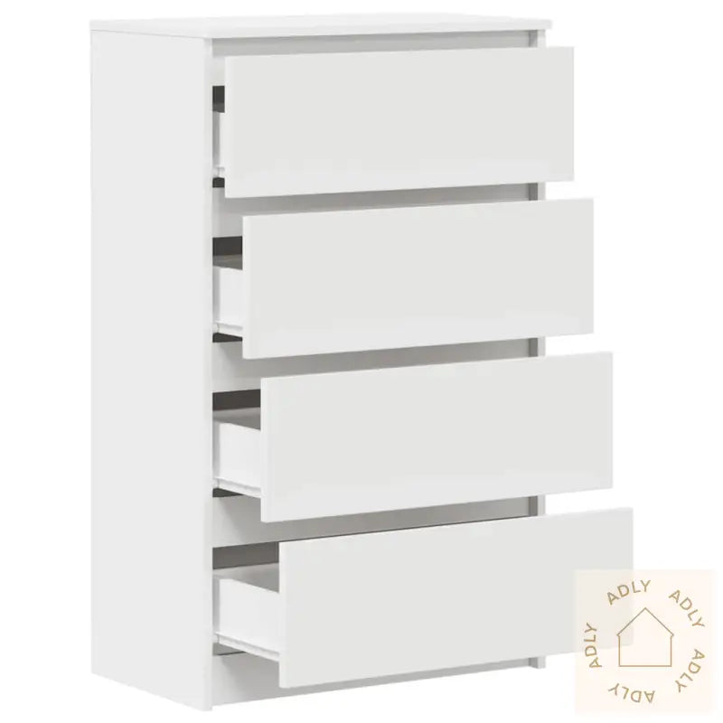 Skjenk Hvit 60X35X98,5 Cm Konstruert Tre