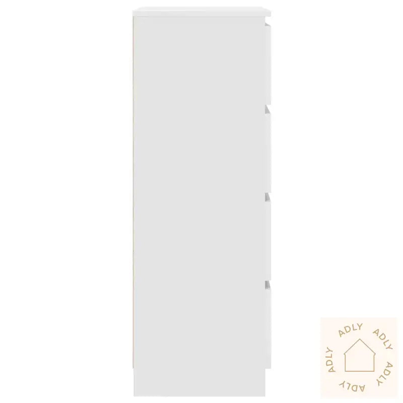 Skjenk Hvit 60X35X98,5 Cm Konstruert Tre