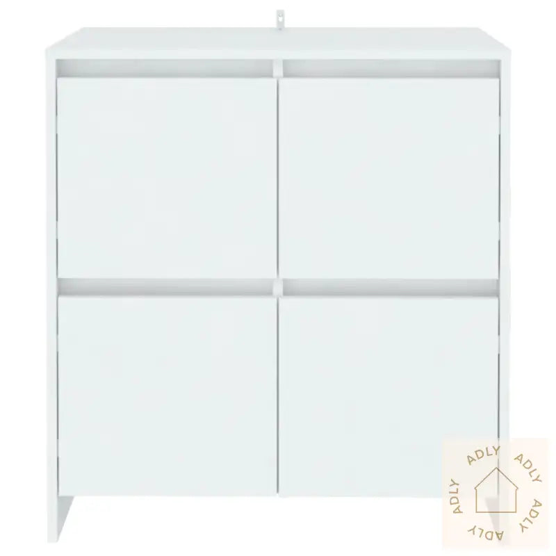Skjenk Hvit 70X41X75 Cm Konstruert Tre