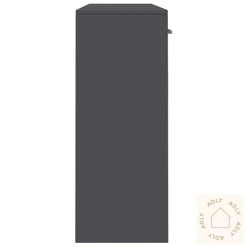 Skjenk Grå 110X30X75 Cm Konstruert Tre