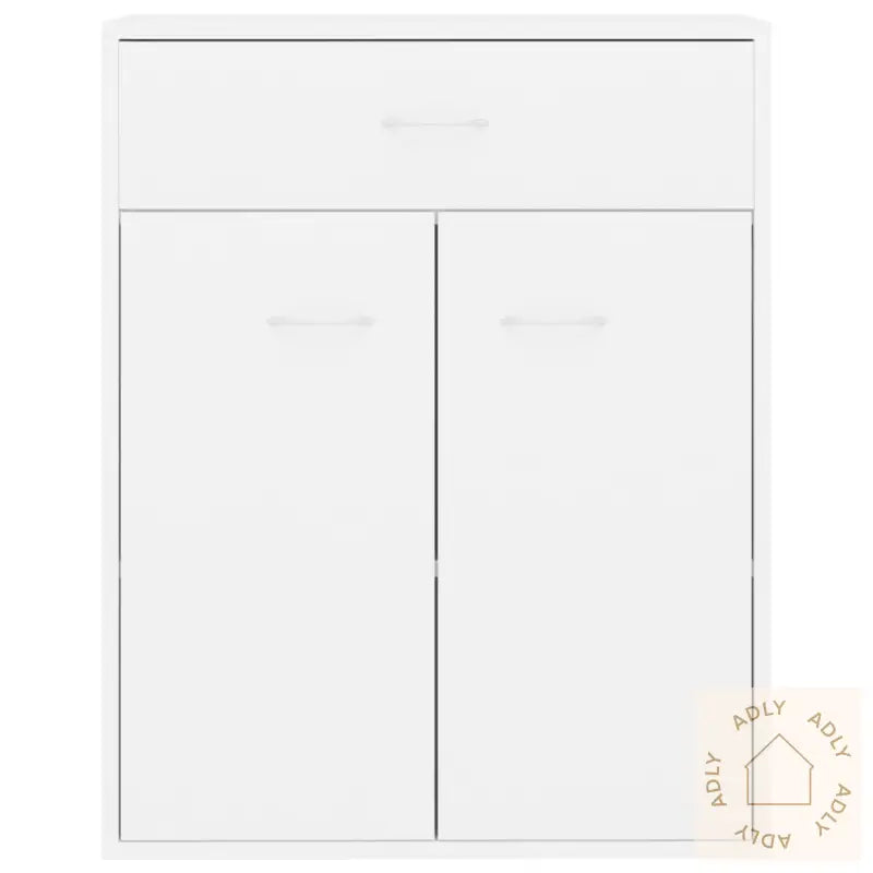 Skjenk Hvit 60X30X75 Cm Konstruert Tre