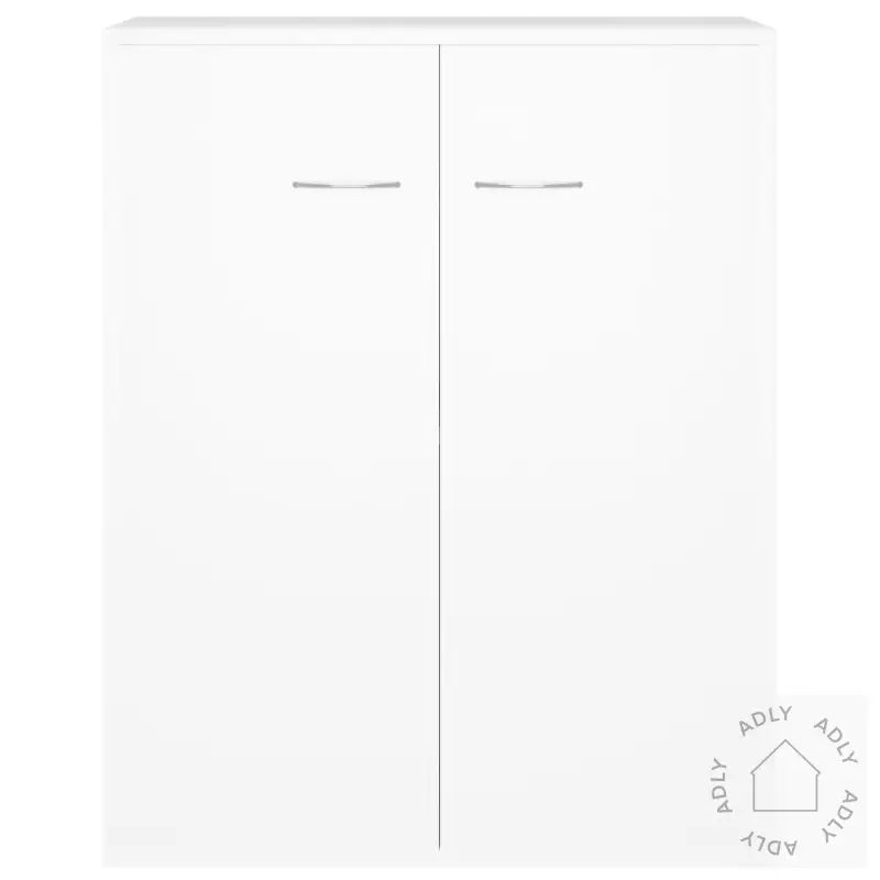 Skjenk Hvit 60X30X75 Cm Konstruert Tre