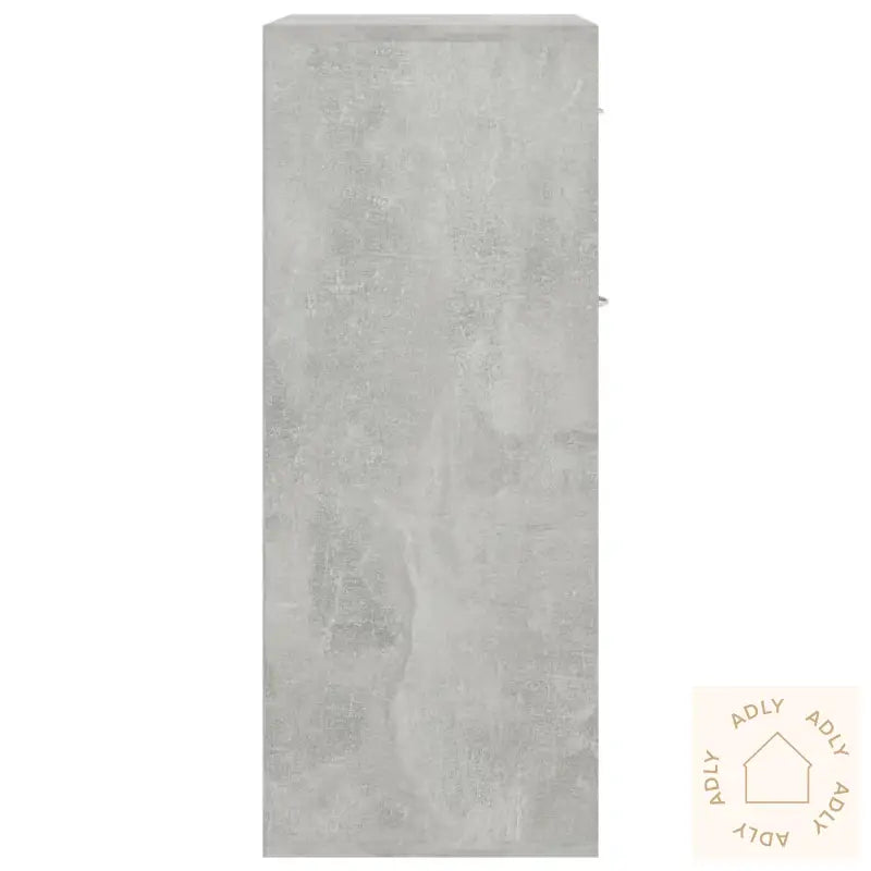 Skjenk Betonggrå 60X30X75 Cm Konstruert Tre