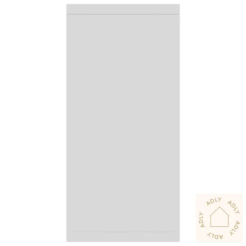 Skjenk Hvit 88X30X65 Cm Konstruert Tre