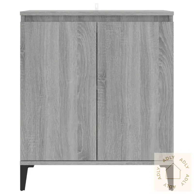 Skjenk Grå Sonoma 60X35X70 Cm Konstruert Tre