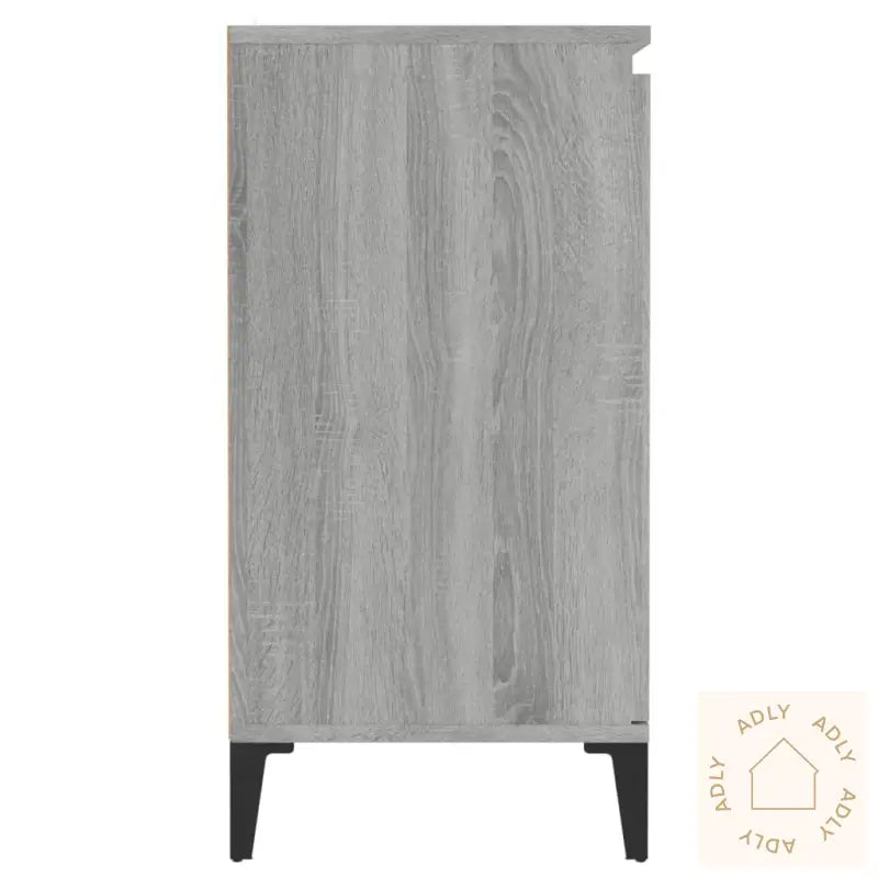 Skjenk Grå Sonoma 60X35X70 Cm Konstruert Tre