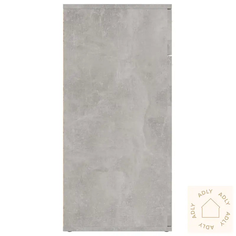 Skjenk Betonggrå 80X36X75 Cm Konstruert Tre