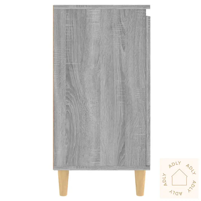Skjenk Grå Sonoma 60X35X70 Cm Konstruert Tre