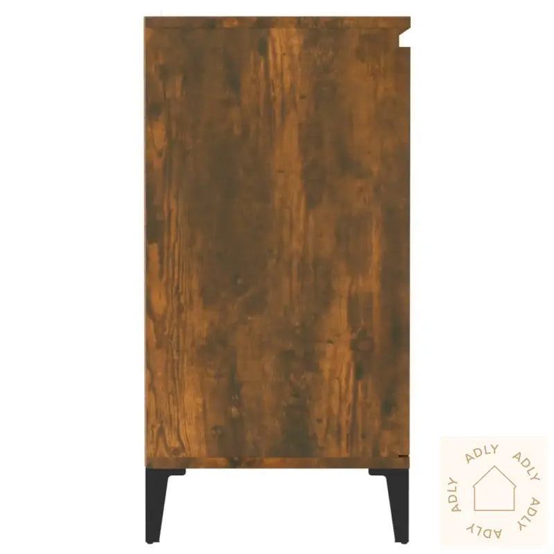 Skjenk Røkt Eik 60X35X70 Cm Konstruert Tre