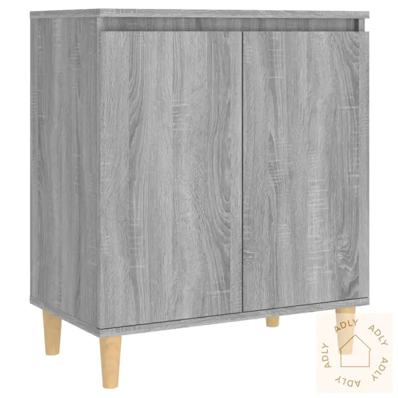 Skjenk Grå Sonoma 60X35X70 Cm Konstruert Tre