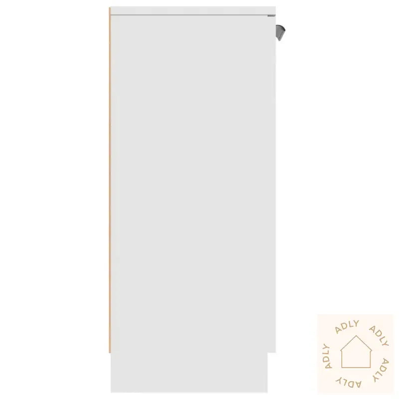 Skjenk Hvit 60X30X70 Cm Konstruert Tre