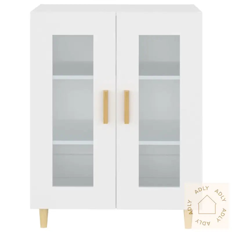 Skjenk Hvit 69,5X34X90 Cm Konstruert Tre