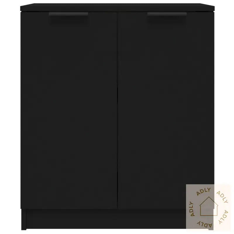 Skjenk Svart 60X30X70 Cm Konstruert Tre