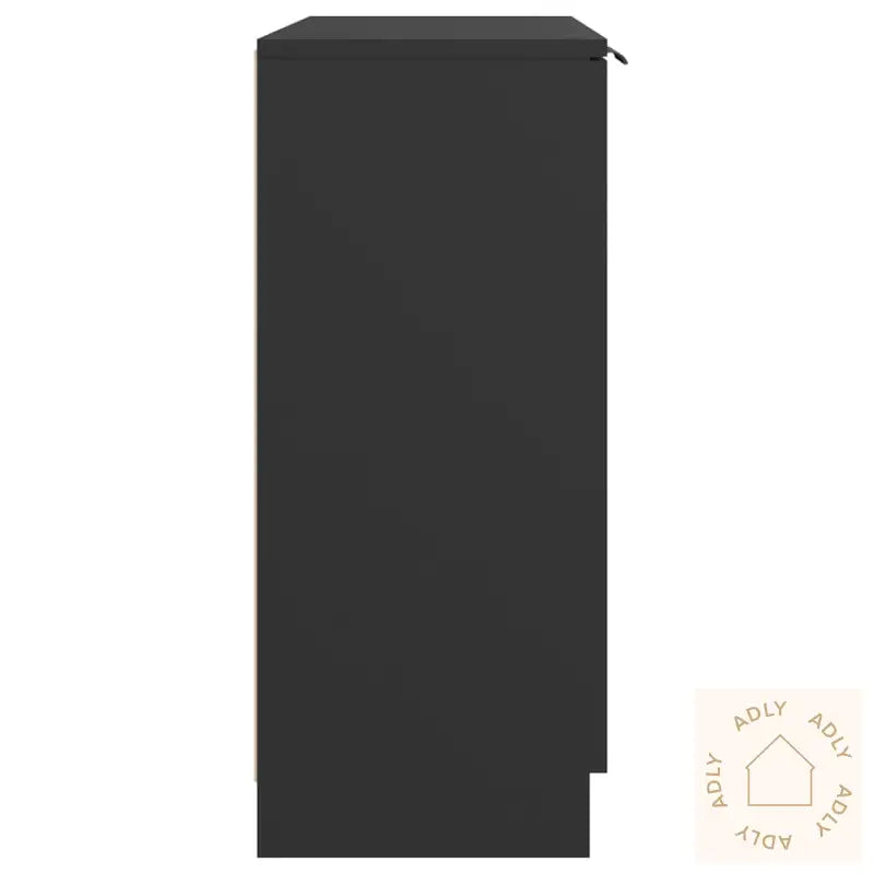 Sidebord Svart 60X30X70 Cm Konstruert Tre