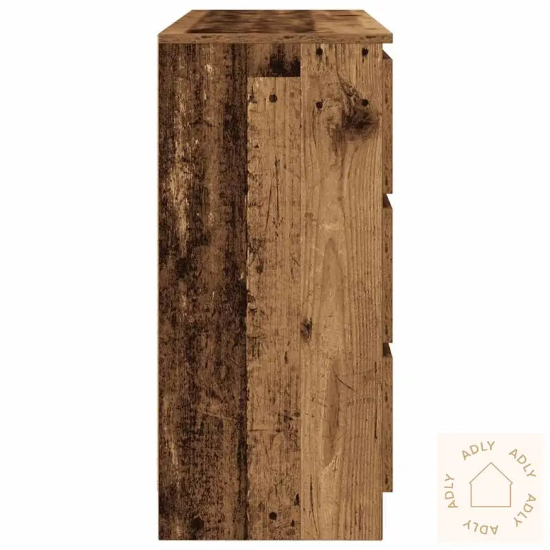 Skjenk Gammelt Tre 100X35X76 Cm Konstruert Tre