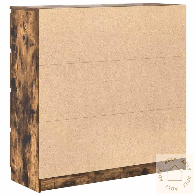 Skjenk Røkt Eik 100X35X99 Cm Konstruert Tre