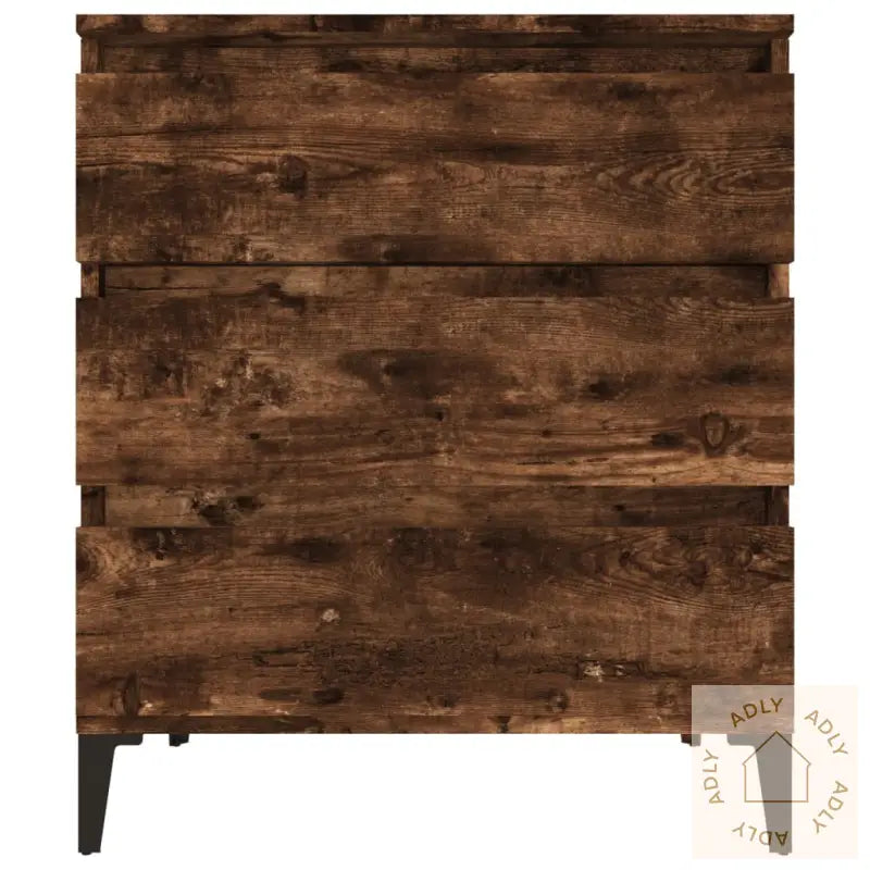Skjenk Røkt Eik 60X35X70 Cm Konstruert Tre