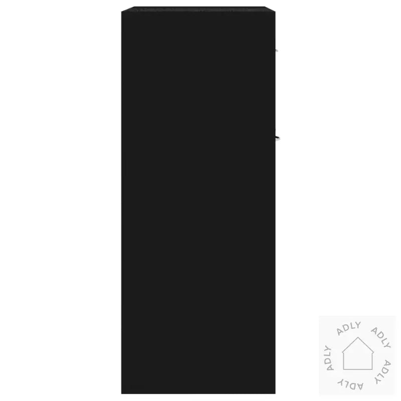 Skjenk Svart 60X30X75 Cm Konstruert Tre