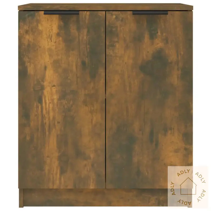 Skjenk Røkt Eik 60X30X70 Cm Konstruert Tre