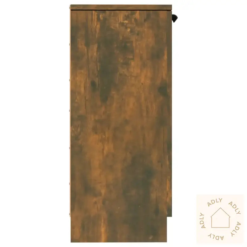 Skjenk Røkt Eik 30X30X70 Cm Konstruert Tre