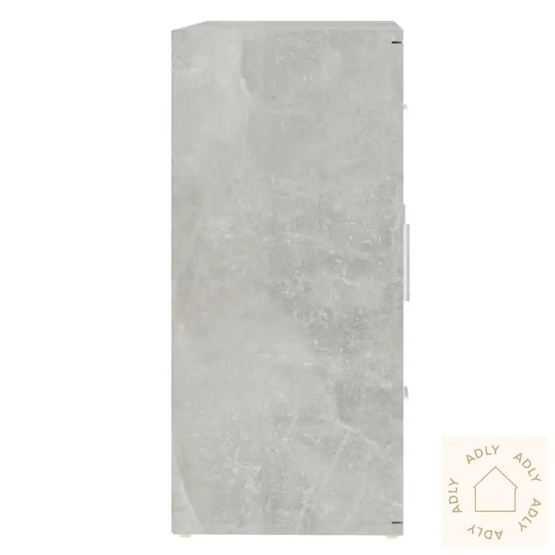 Skjenk Betonggrå 91X29,5X65 Cm Konstruert Tre