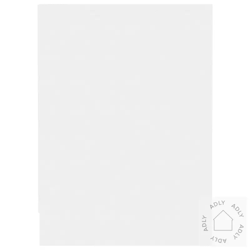 Tv-Benk Hvit 102X37,5X52,5 Cm Konstruert Tre