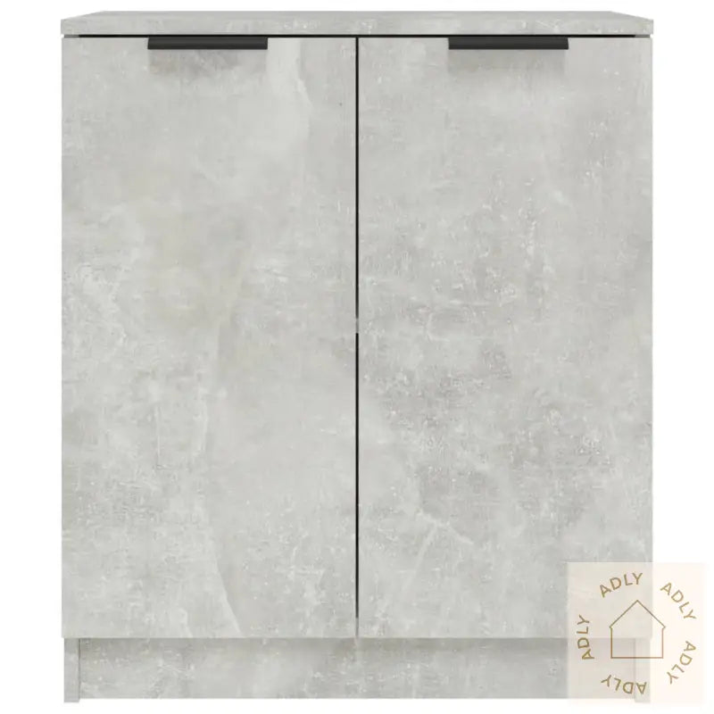 Skjenker 2 Stk Betonggrå 60X30X70 Cm Konstruert Tre