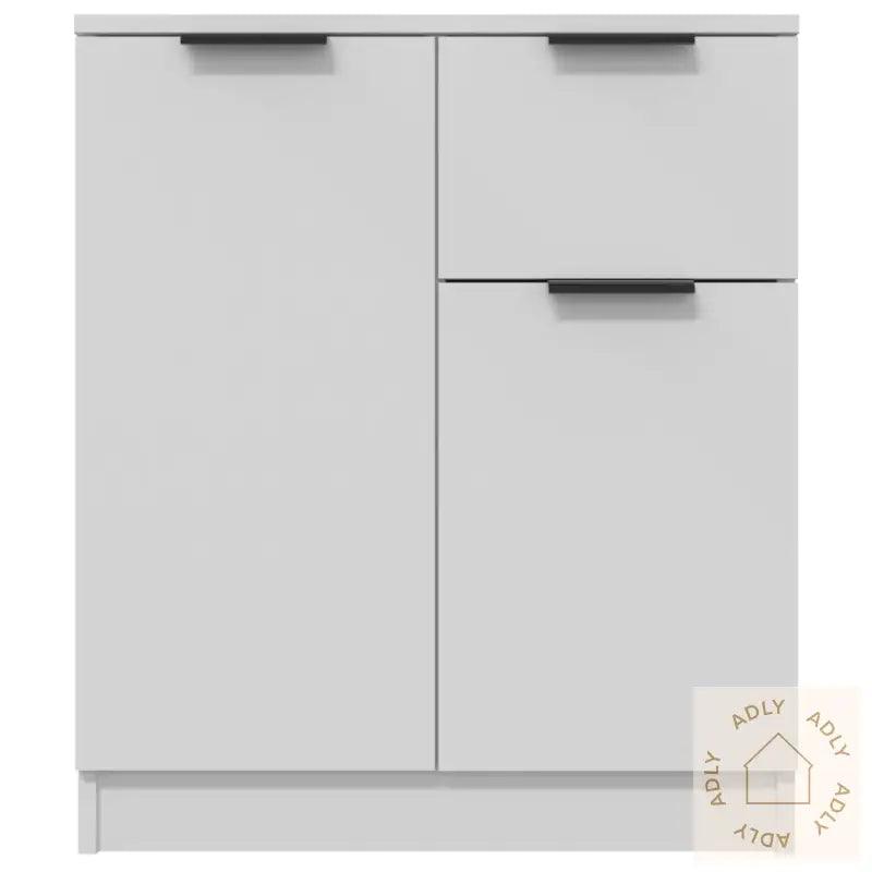 Skjenker 2 Stk Hvit 60X30X70 Cm Konstruert Tre