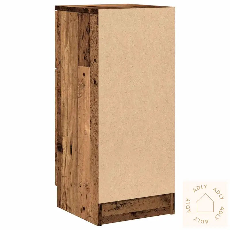 Skjenker 2 Stk Gammelt Tre 30X30X70 Cm Konstruert Tre