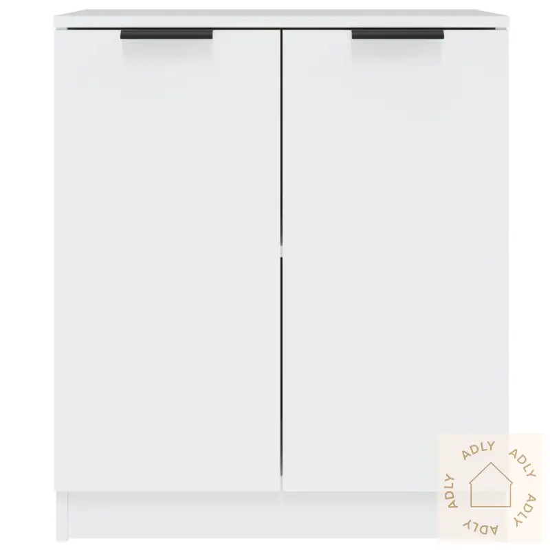 Skjenker 2 Stk Hvit 60X30X70 Cm Konstruert Tre