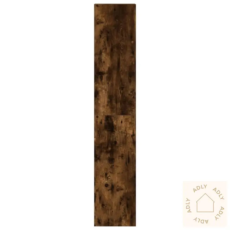 Bokhyller 2 Stk Stablebar Røkt Eik 30X30X80 Cm Konstruert Tre