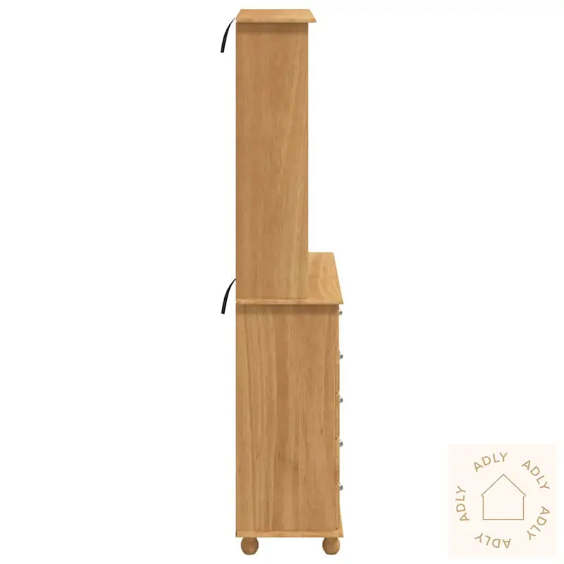 Hutch 'Askim'honningbrun 91X40X199.5 Cm Solid Furu
