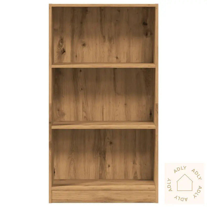 Bokhylle Artisan Eik 60X24X109 Cm Konstruert Tre