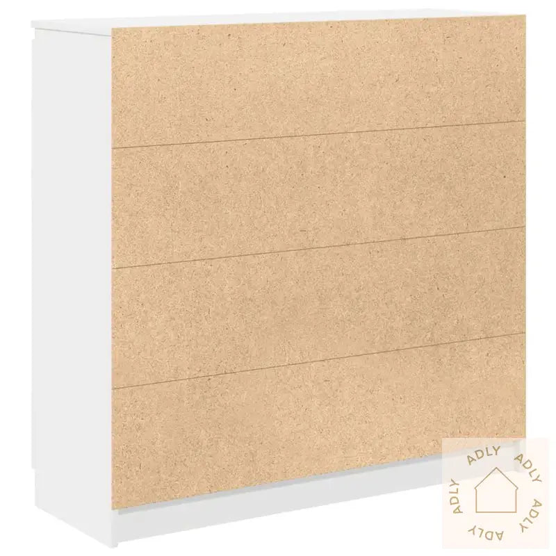 Skjenk Med Skuffer Hvit 100,5X35X76 Cm Konstruert Tre