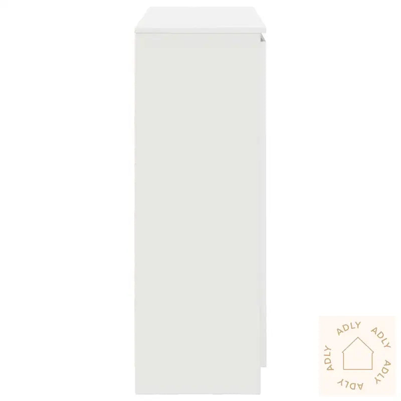 Skjenk Med Skuffer Hvit 100,5X35X76 Cm Konstruert Tre