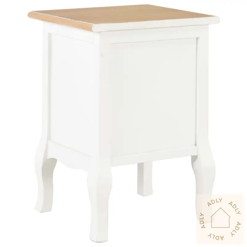 Nattbord 2 Stk 35X30X49 Mdf Hvit