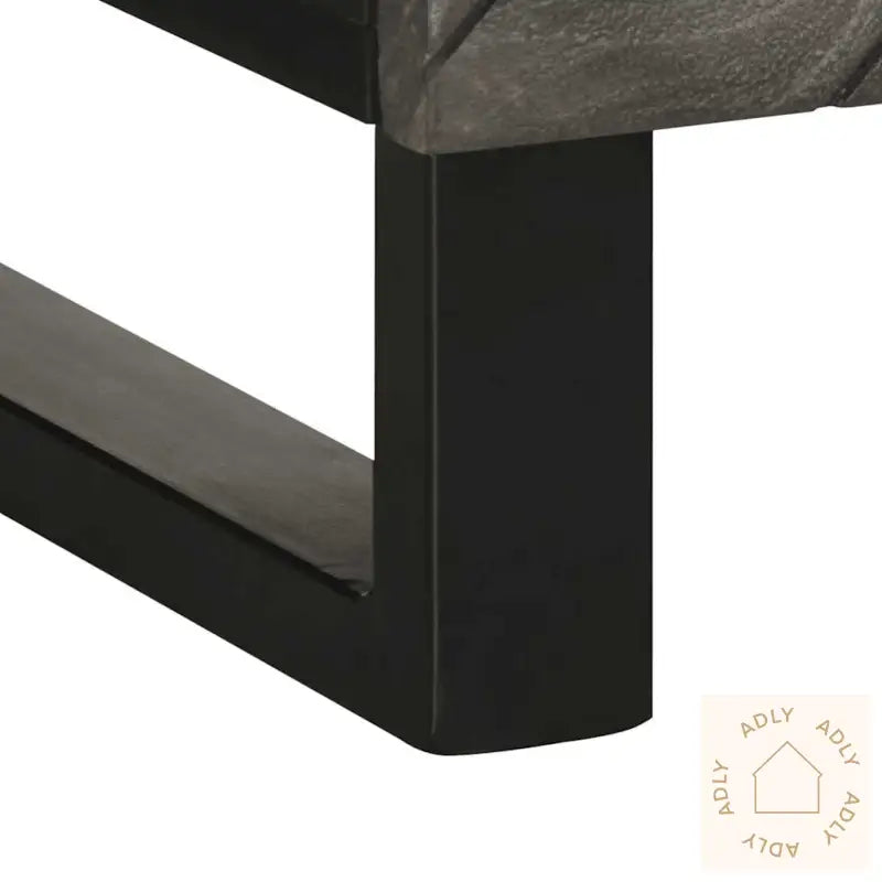 Skjenk Svart 60X33X75 Cm Heltre Mango