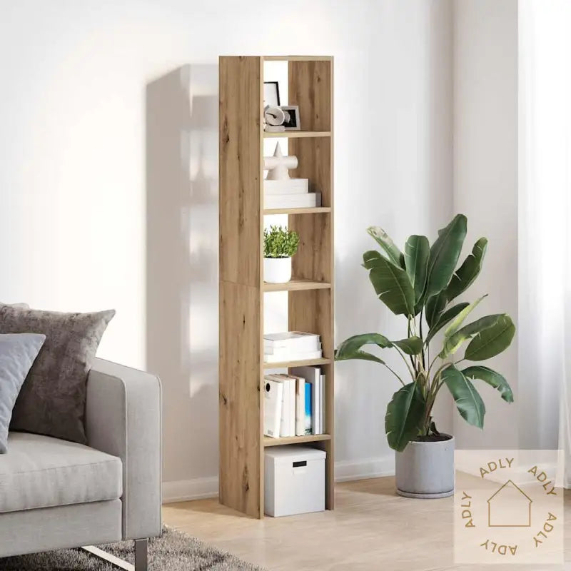 Bokhyller 2 Stk Stablebar Artisan Eik 30X30X80Cm Konstruert Tre