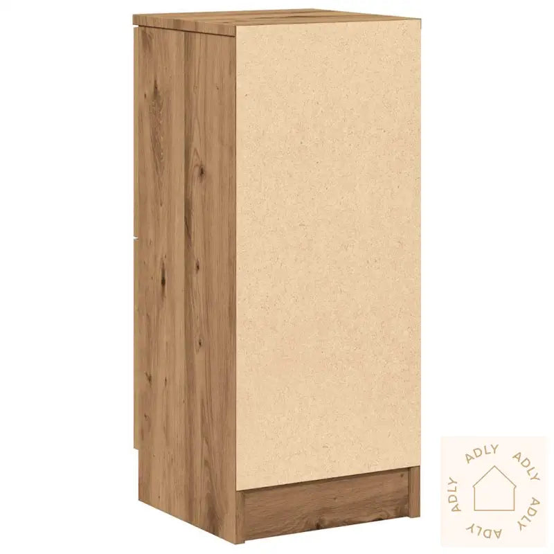 Skjenker 2 Stk Artisan Eik 30X30X70 Cm Konstruert Tre