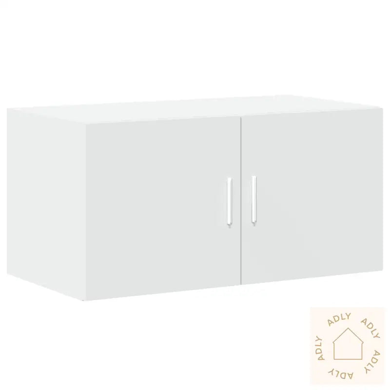 Oppbevaringsskap Hvit 80X42,5X225 Cm Konstruert Tre