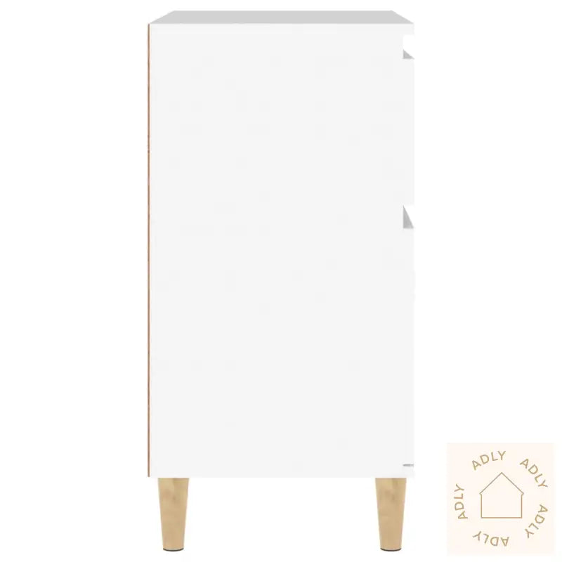 Skjenk Hvit 60X35X70 Cm Konstruert Tre