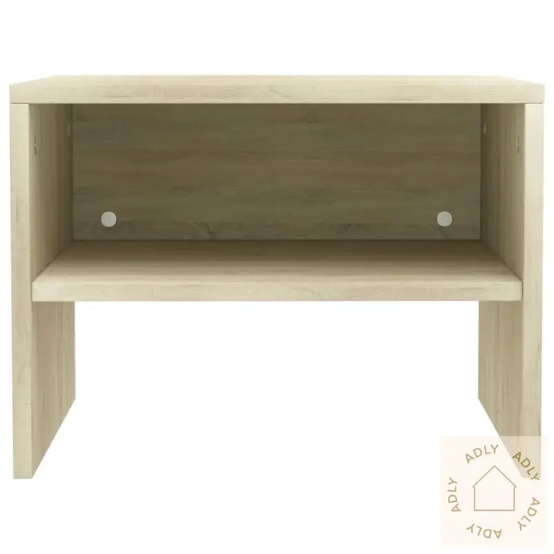 Nattbord 2 Stk Sonoma Eik 40X30X30 Cm Konstruert Tre